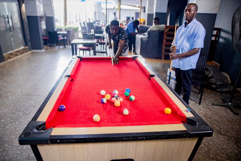 Snooker room