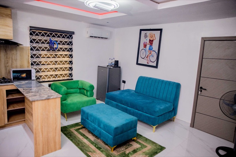 Two-bedroom chalet at Dee Rocket Hotel